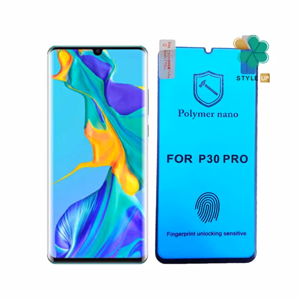 محافظ صفحه گلس گوشی هواوی P30 Pro مدل Polymer nano
