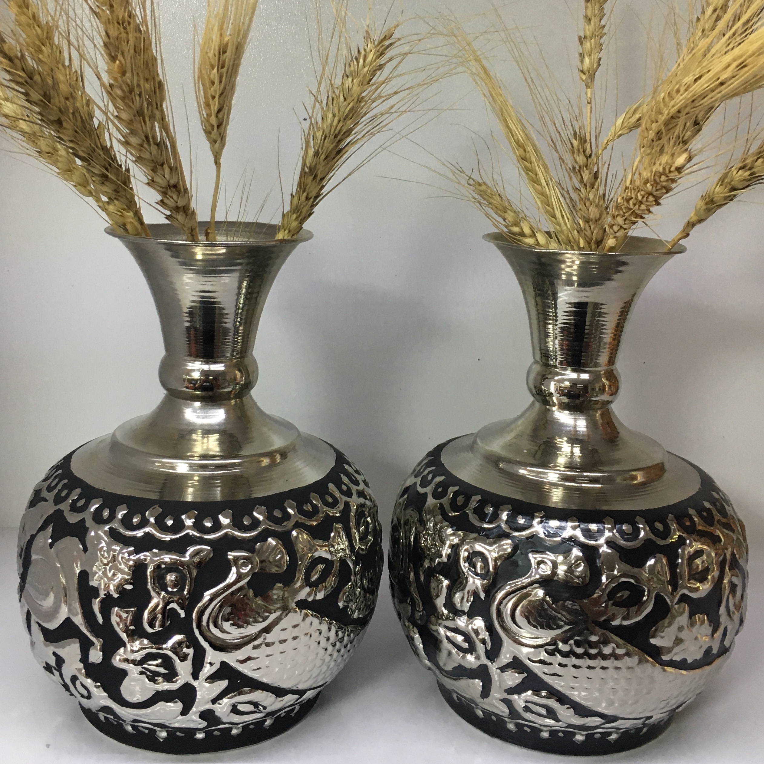 گلدان مسی روکش قلع شده کیفیت عالی