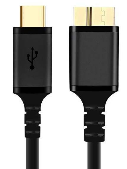 تبدیل Type-C به microB کی نت پلاس KP-CUCMHDD06 طول 0.6 متر