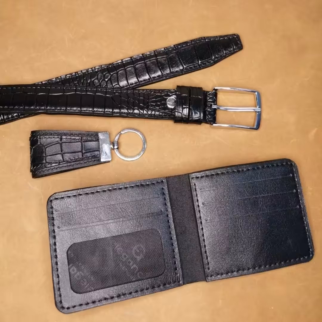 کیف کمربندجاکلیدی چرم گاوی