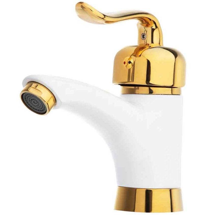 شیر روشویی قاجاری سفید طلایی(ارسال رایگان)