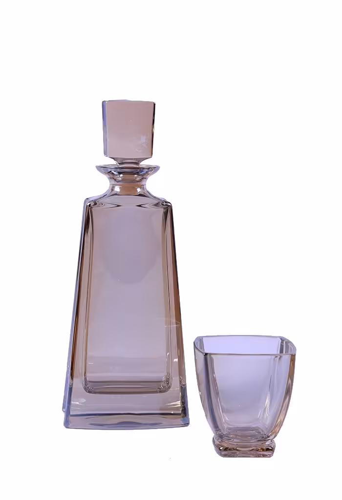 تنگ و لیوان کریستال بوهمیا