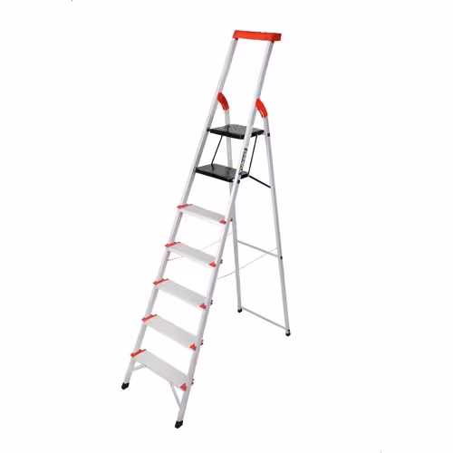 نردبان 7پله یوکسل آلومینیومی فولاد بهمن آسانکار (پس کرایه)