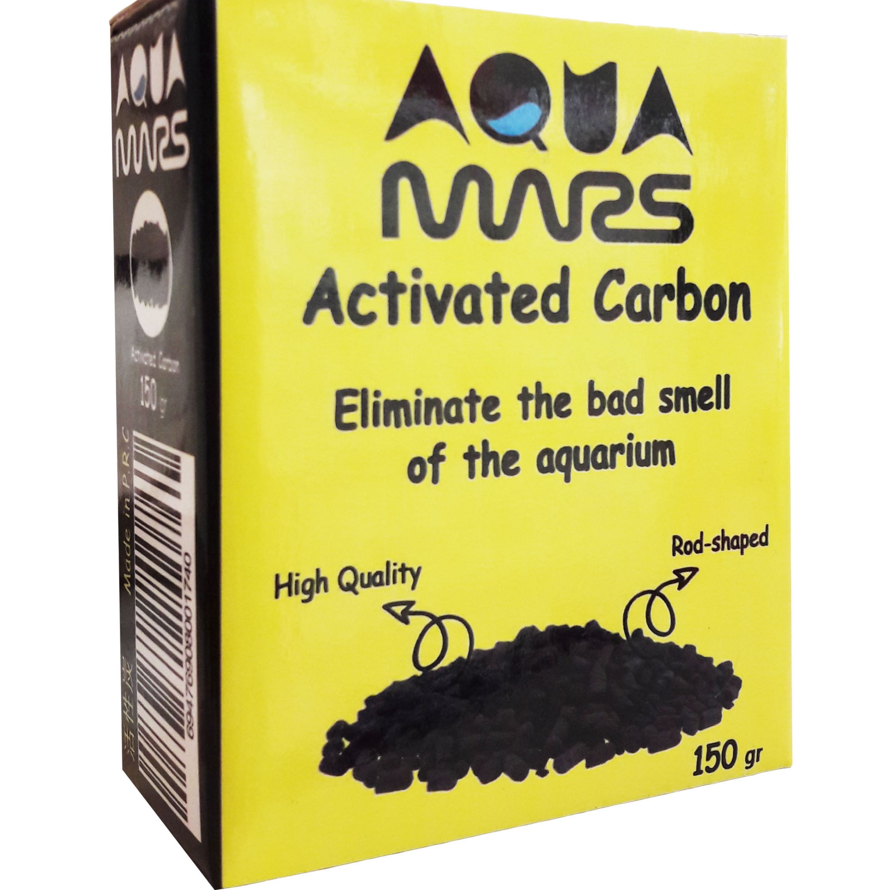 ذغال لوله ای 150 گرم کربن فعال آب را کثیف نمیکند