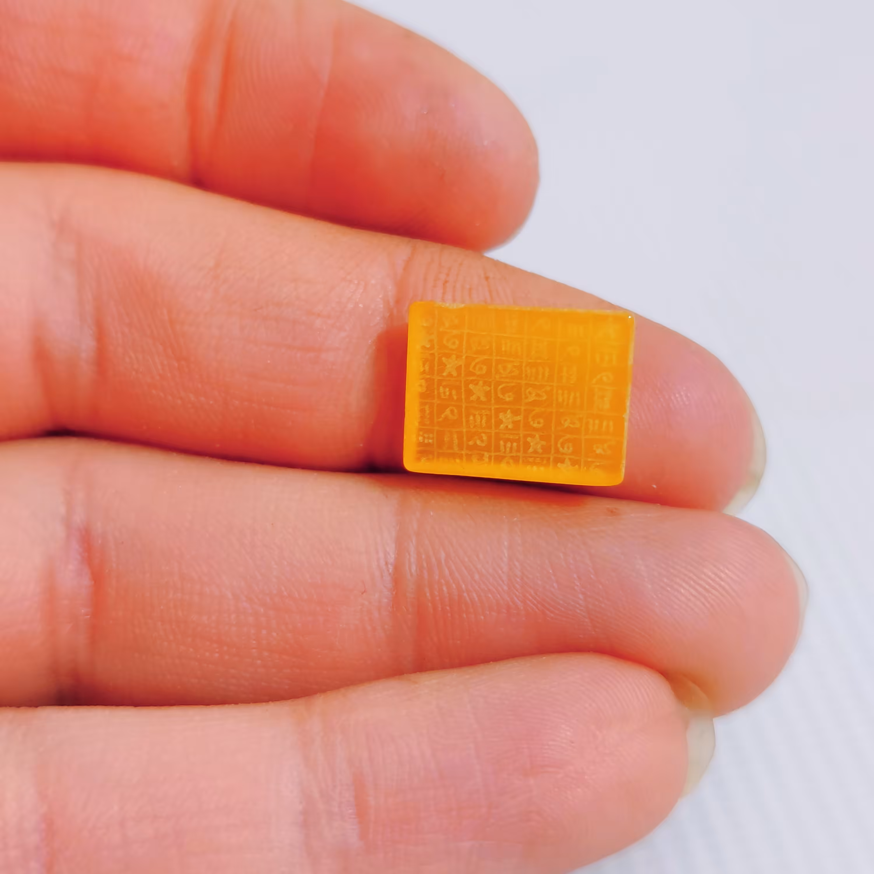 عقیق هفت شرف شمس مستطیل