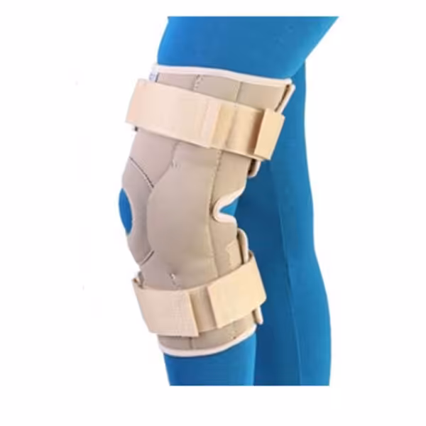 زانوبند نئوپرن چهار فنره قابل تنظیم طب و صنعت مدل TEB &amp; SANAT 41500 | فروشگاه اینترنتی تاتا کالا