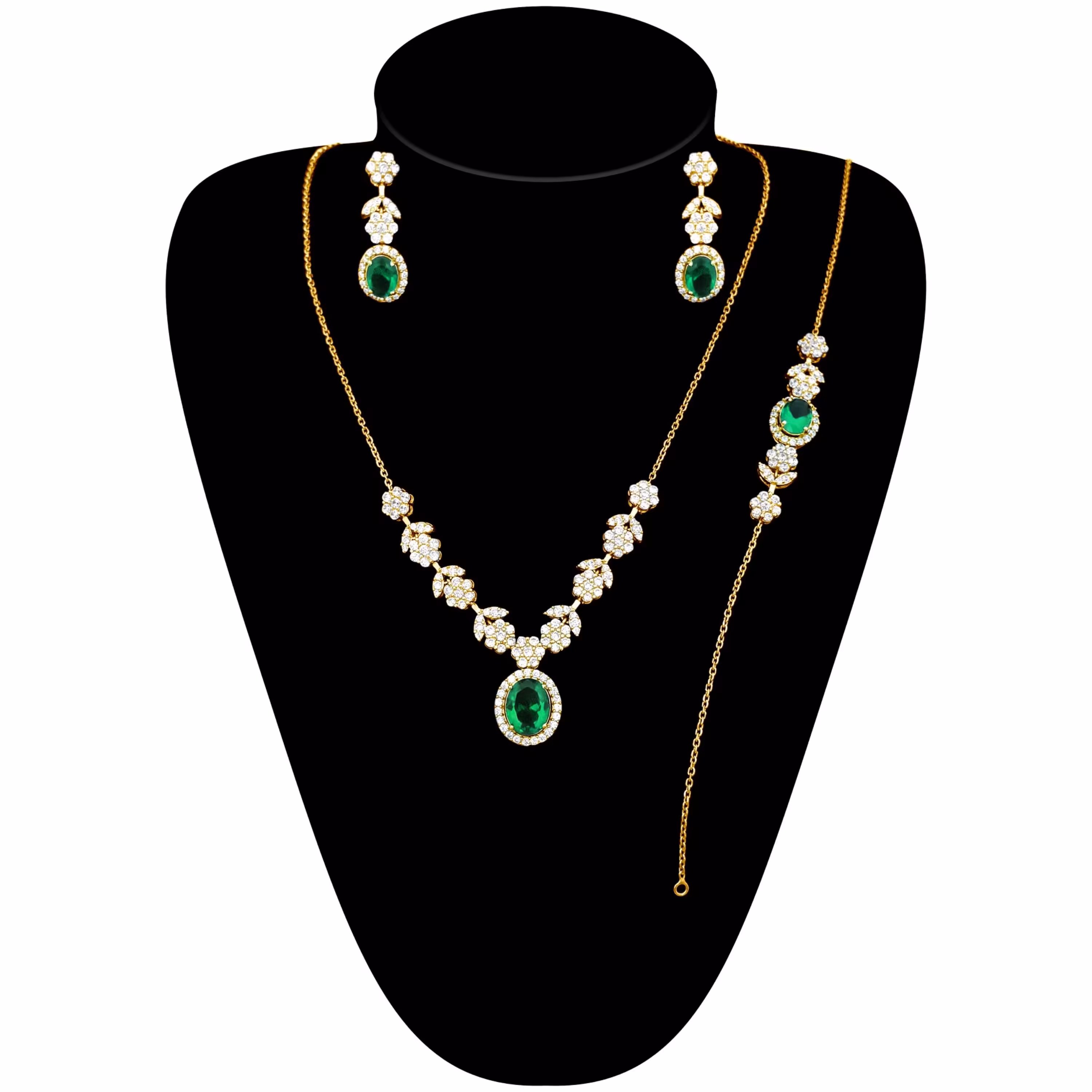 ست نقره زنانه کد Set066PgGo