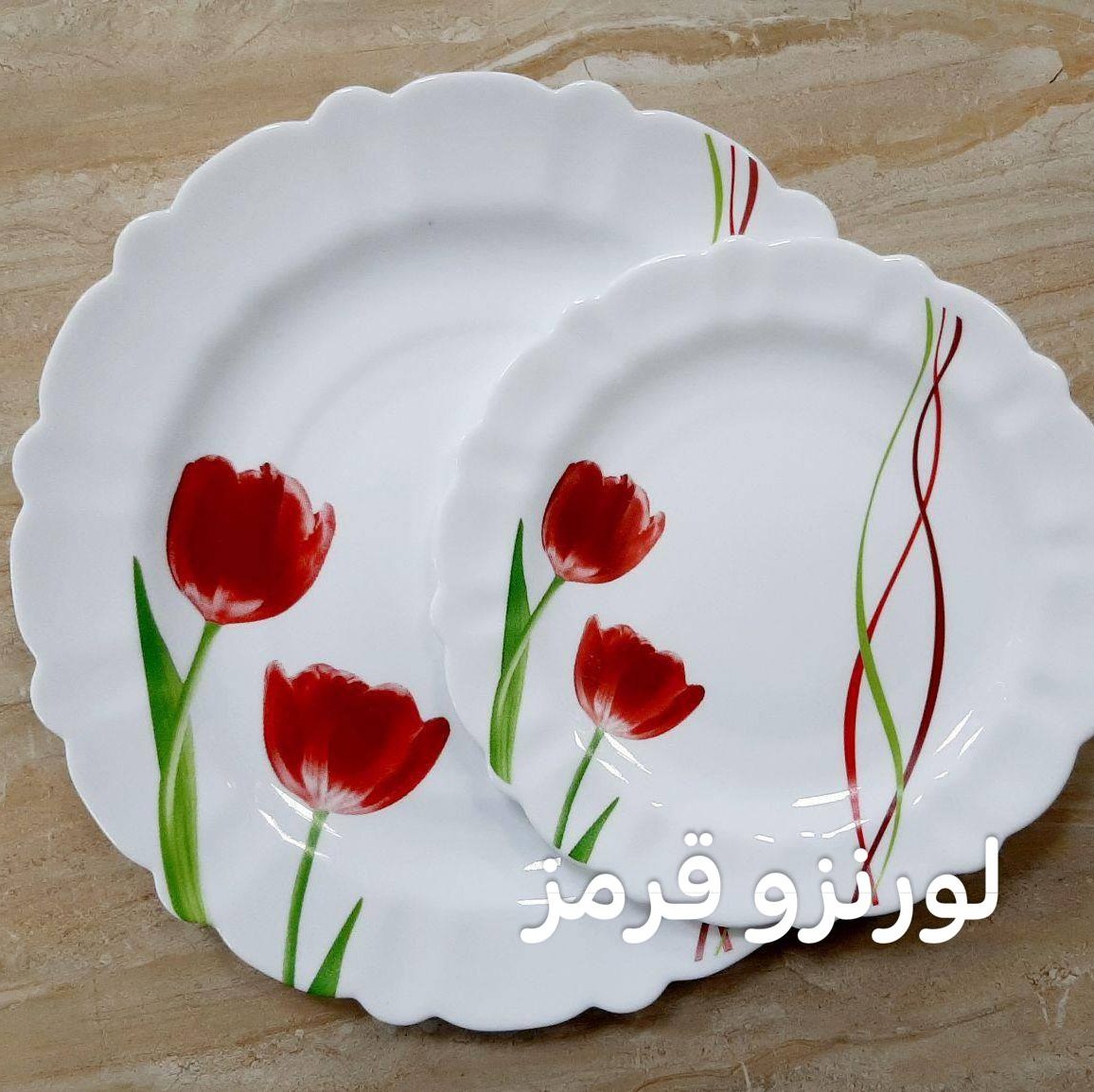 سرویس آرکوپال 25 پارچه شش نفره قالب کنگره طرح انتخابی هزینه ارسال درب منزل