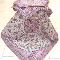 5تیکه ابریشمی 5رنگ شاه عباسی ترمه حسینی