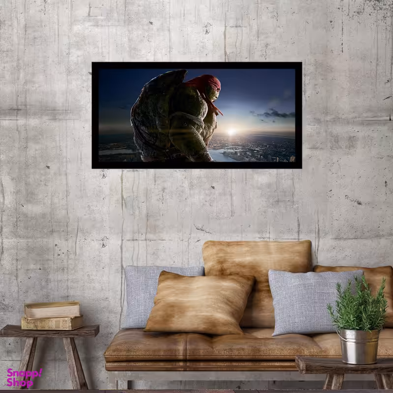 تابلو بکلیت طرح لاک پشت های نینجا مدل B-S3889