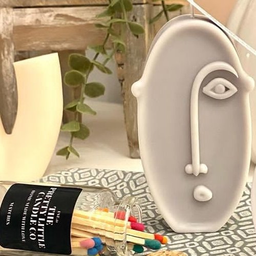 شمع کوبیسم صورتک