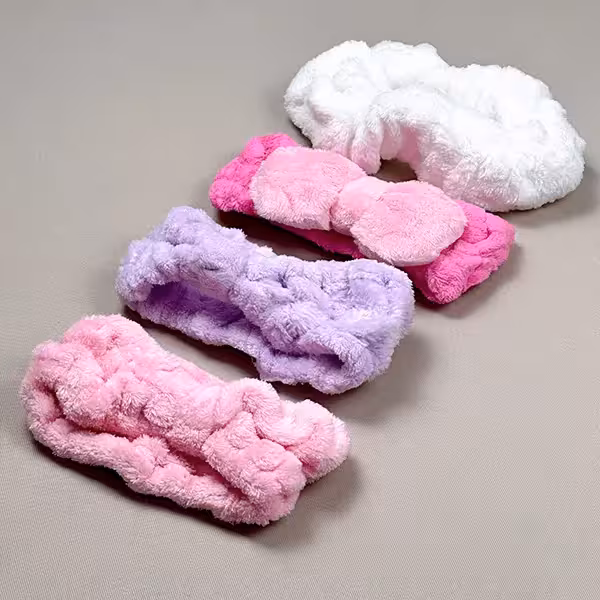 هدبند حوله ای طرح جور