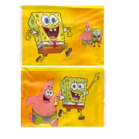 دستمال کاغذی جیبی 10 برگ مدل باب اسفنجی و پاتریک بسته 2 عددی