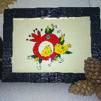 قاب ویترای چشم نظر ابعاد 22 ×16