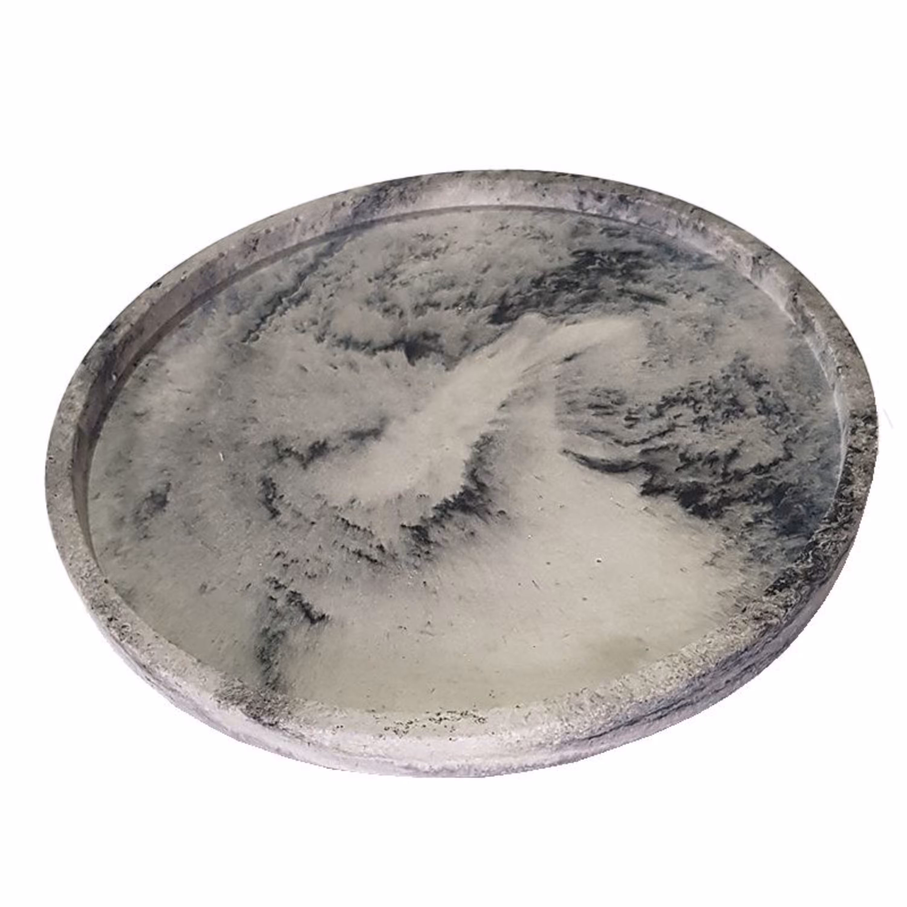 سینی بتنی مدل ابروباد خاکستری