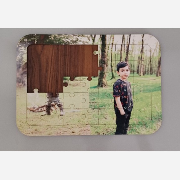 چاپ پازل چوبی 20 در 30