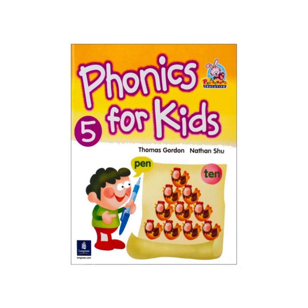 کتاب Phonics For Kids 5 اثر Thomas Gordon انتشارات لانگمن وزیری