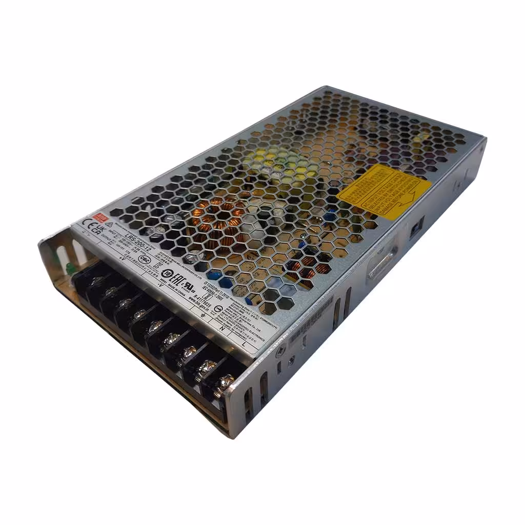 آداپتور مرکزی دوربین مداربسته 12 ولت 17 آمپر مین ول مدل LRS-200-12