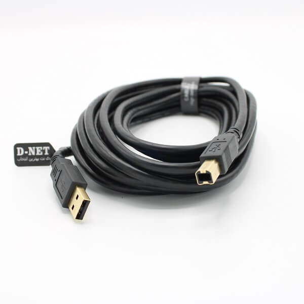 کابل USB پرینتری (HI-SPEED) دی نت 3 متری