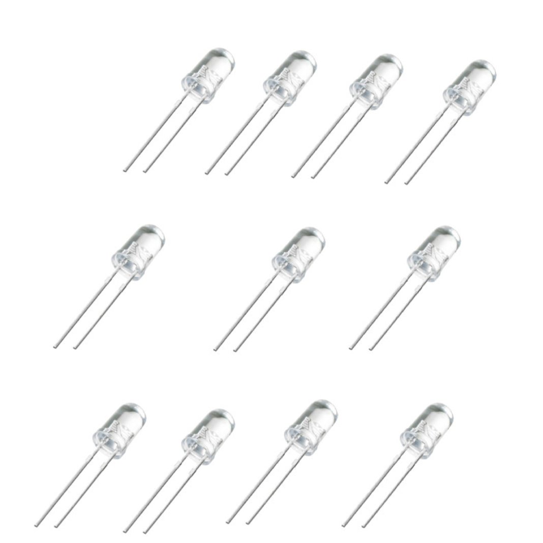 دیود LED مدل RGB007 بسته 11عددی