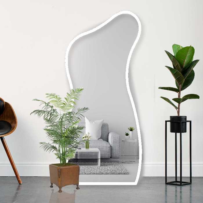 آینه قدی چوبی الف طرح آوا 50-W-150