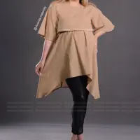 پیراهن بارداری پرند  پیراهن سایز بزرگ پیراهن حاملگی  پیراهن شیردهی برند آناندا