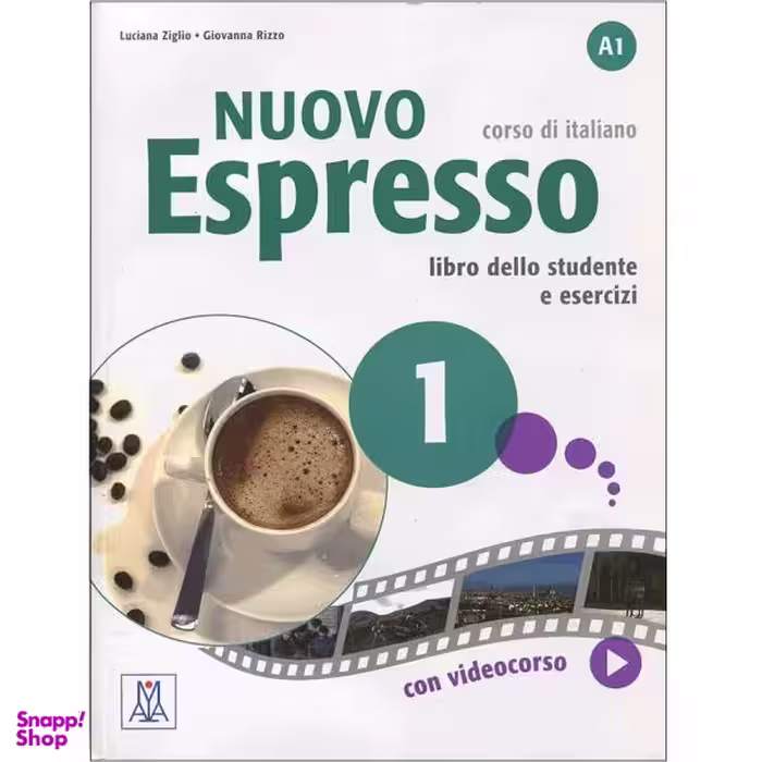 کتاب Nuovo Espresso A1 / اثر Giovanna Rizzo انتشارات آلما ادیزونی
