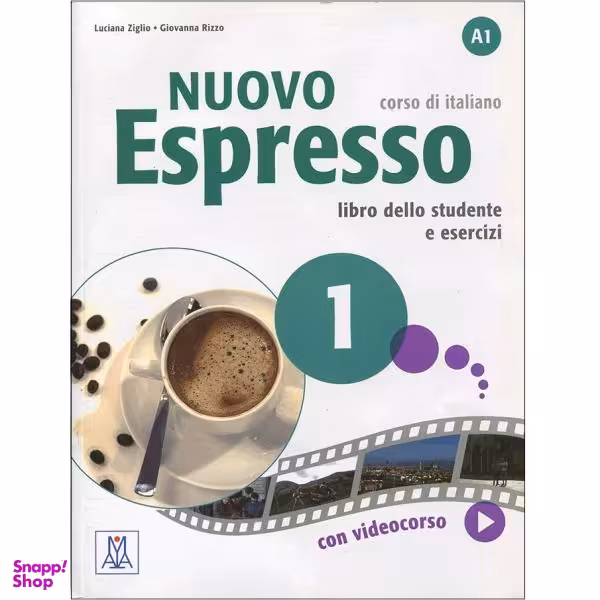 کتاب Nuovo Espresso A1 / اثر Giovanna Rizzo انتشارات آلما ادیزونی