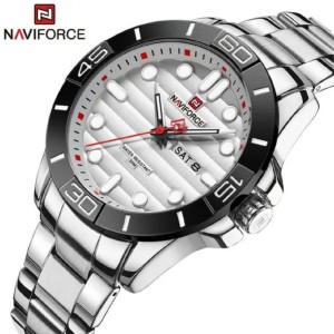 ساعت مچی مردانه ناویفورس اورجینال بند استیل Naviforce