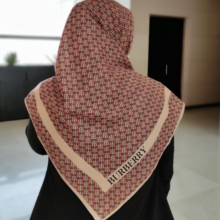 روسری نخی کشمیر درجه یک دور دست دوز