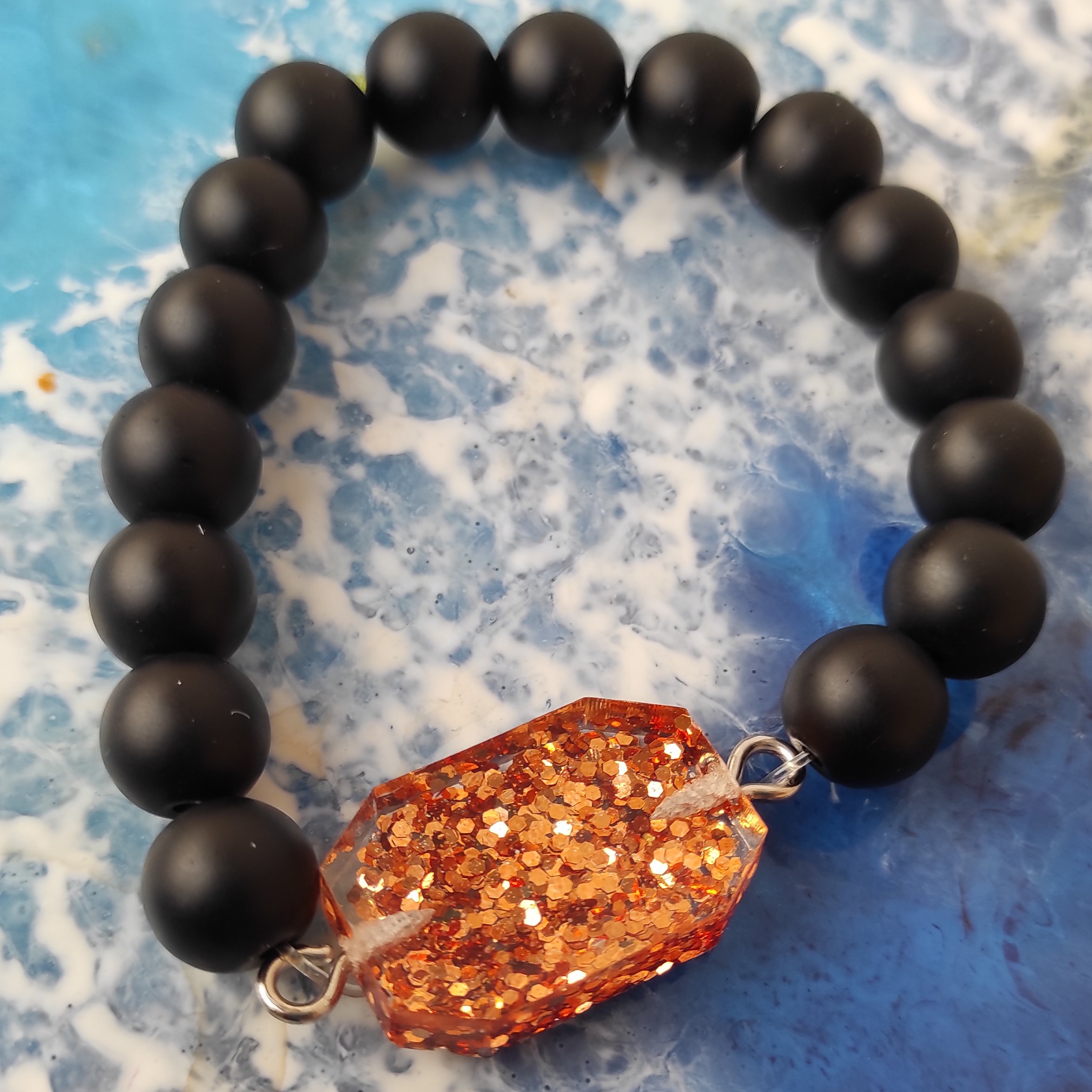 دستبند زیبای رزینی