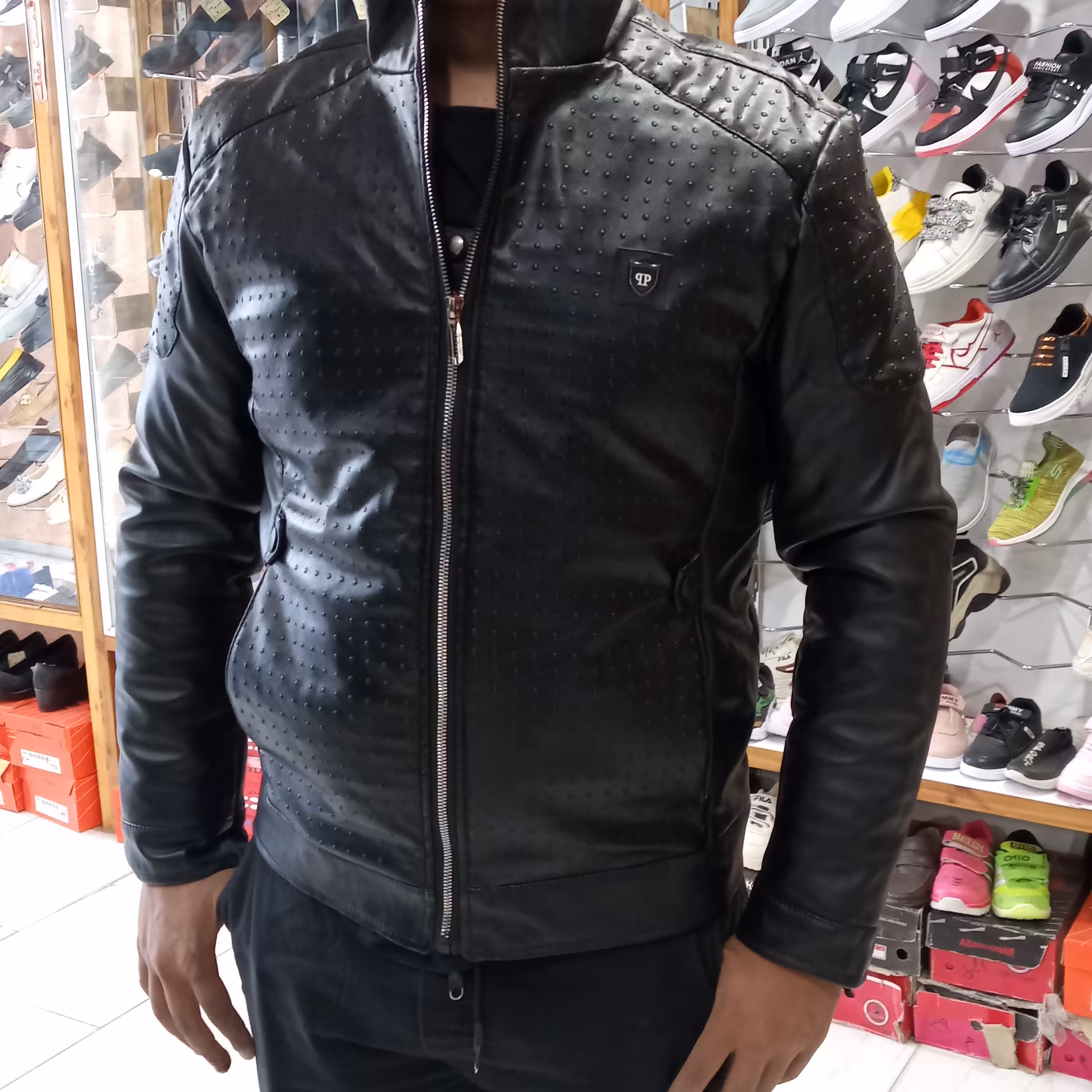 کاپشن چرم مردانه