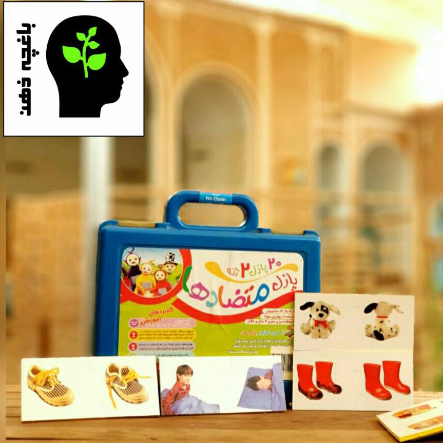 اسباب بازی پازل متضادها