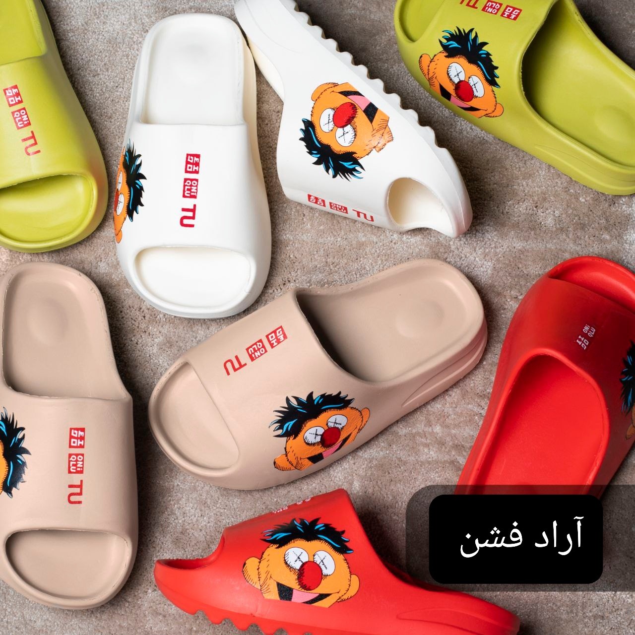 دمپایی فانتزی سایز37تا40 دارای رنگبندی جنس ای و ا نرم