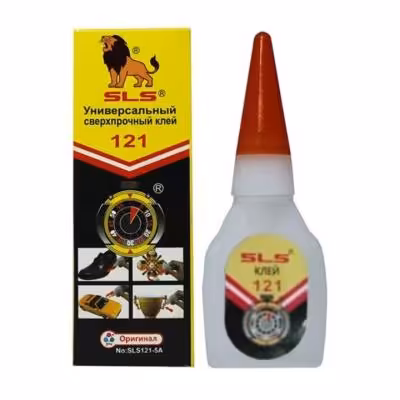 چسب قطره ای sls121 اصل روس- فوق فوق العاده قوی-جداسازی فقط با سنگ فرز