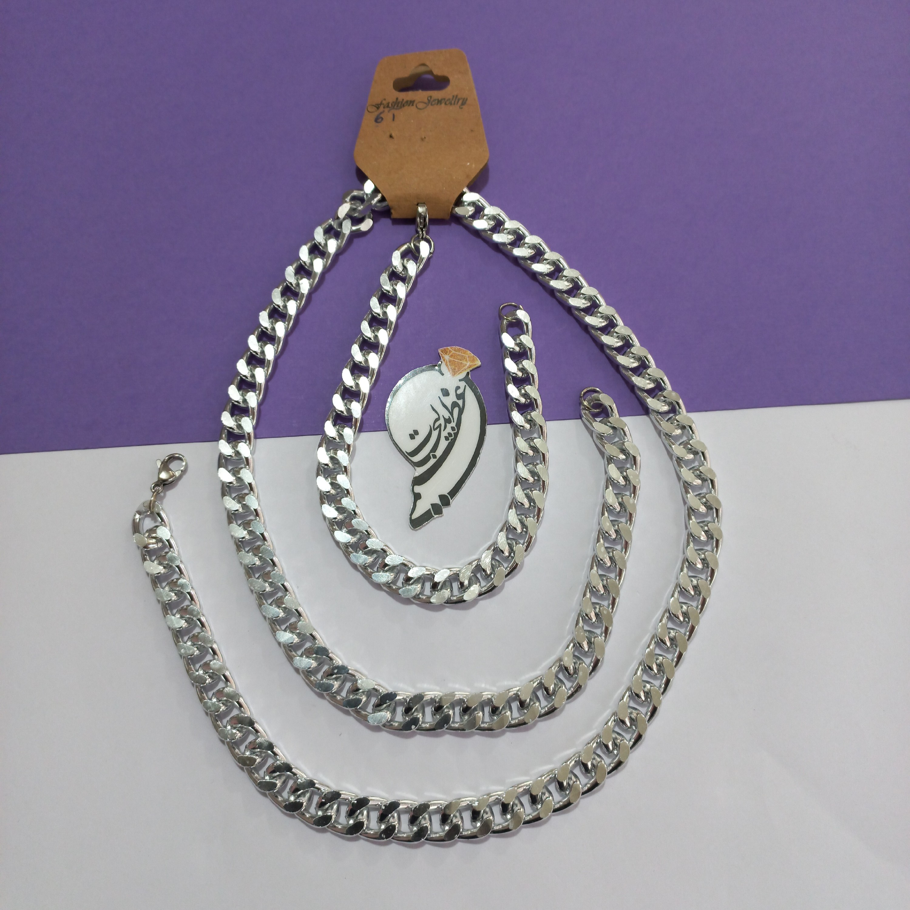 نیم ست کارتیه (کارتیر) بسیار زیبا از جنس آلومینیوم رنگ ثابت کد آ6