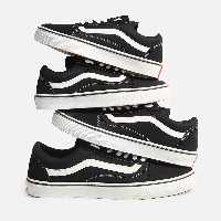  حراج  کفش کتانی مردانه بزرگ پا ونس مشکی vans ارزان 45تا 48