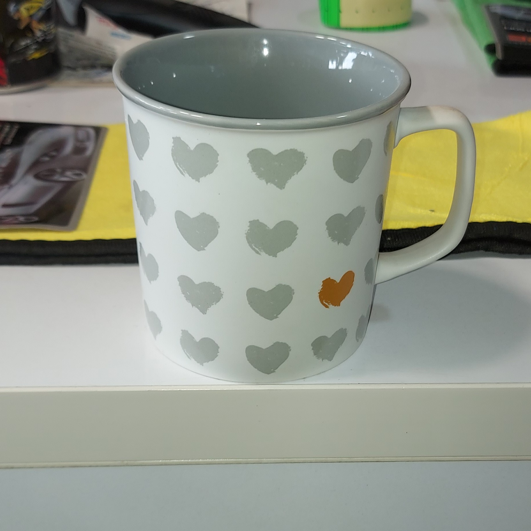 ماگ سرامیکی طرح قلب