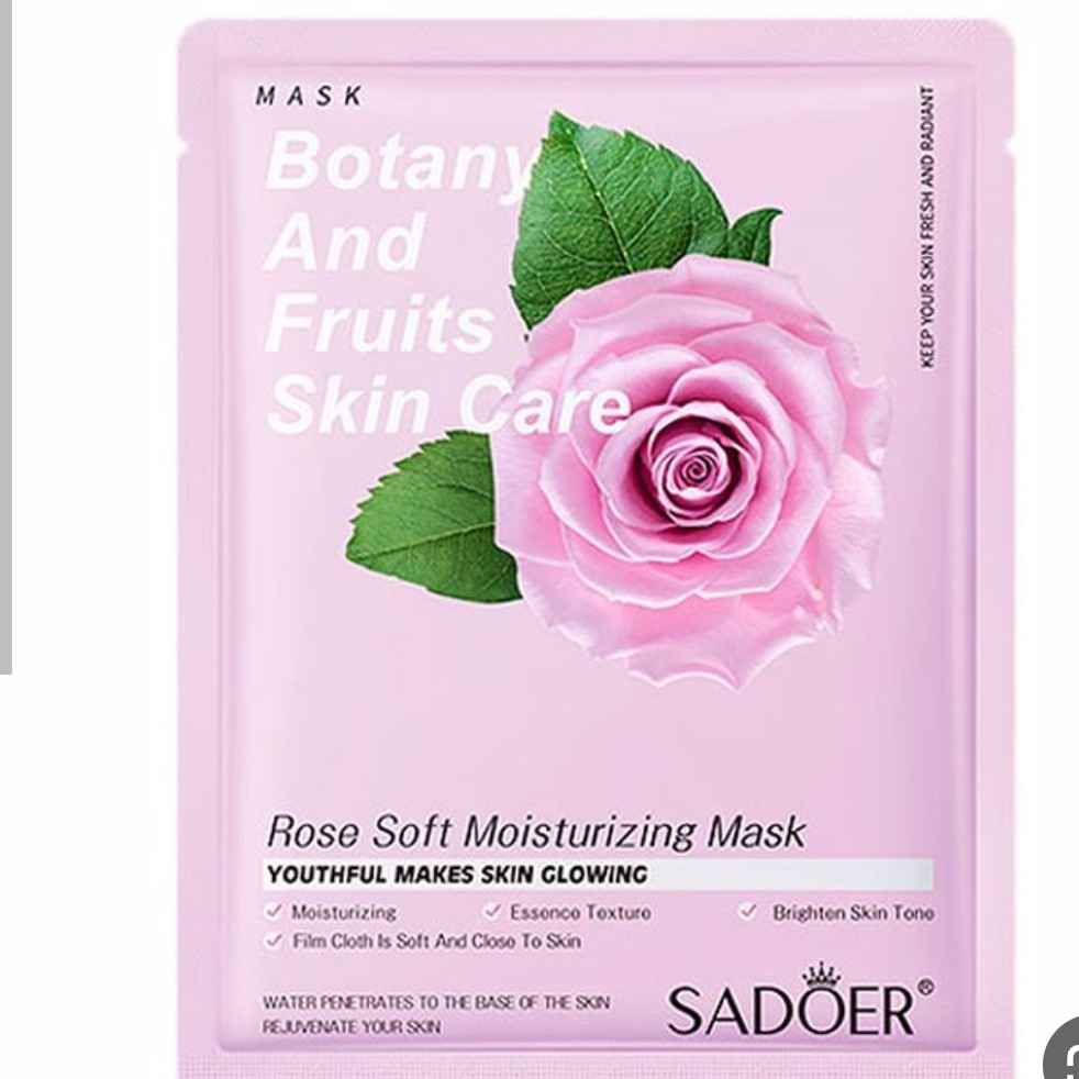 ماسک ورقه ای گل رز