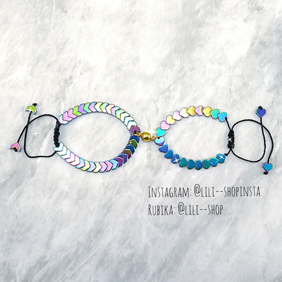 دستبند دوستی حدید (هلوگرامی)