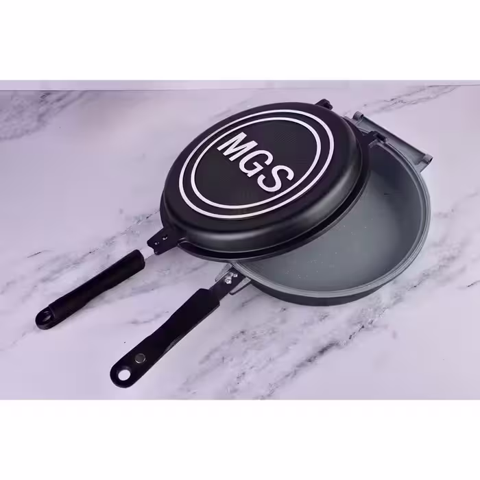 تابه رژیمی گرد سایز 28 برند ام جی اس MGS کد کالا رنگ مشکی