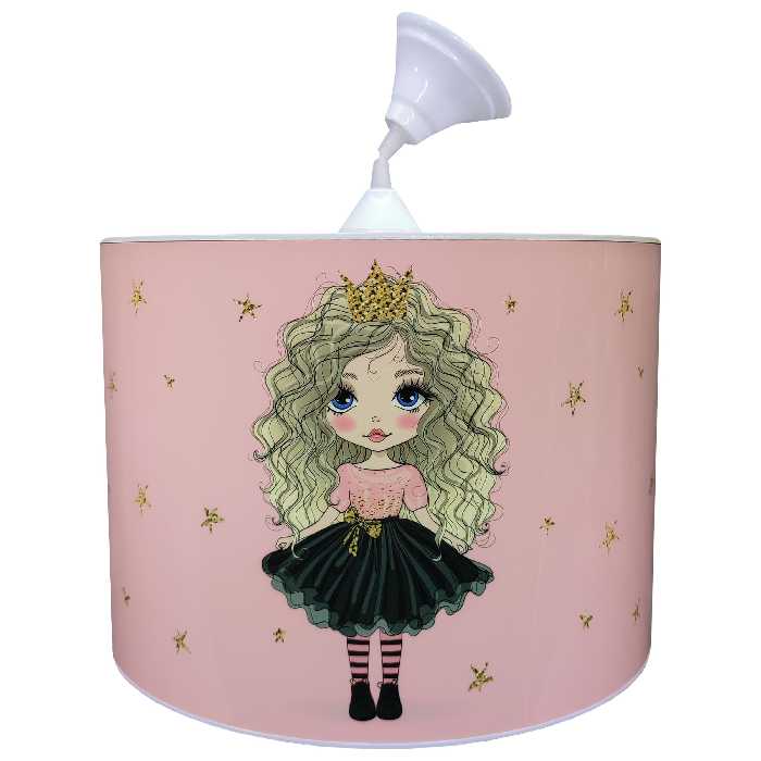 لوستر کودک طرح دختر موفرفری