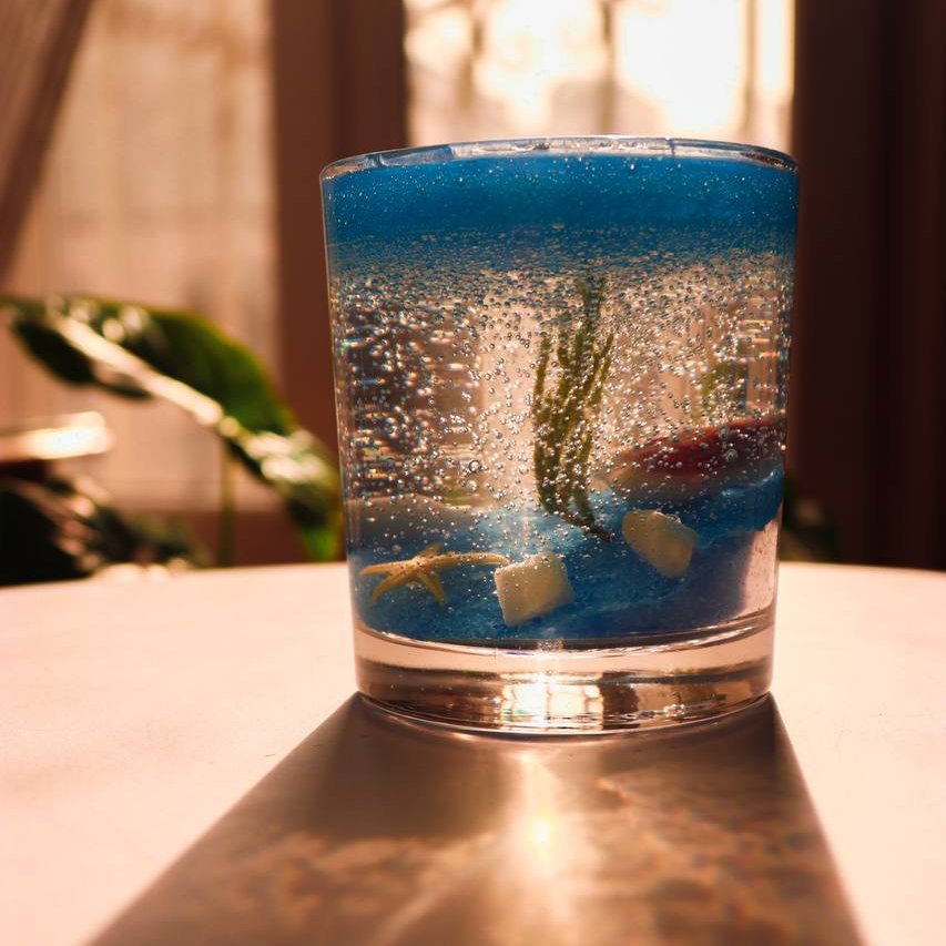 شمع های ژله ای جار و لیوانی  برند ماریکو (پس کرایه)