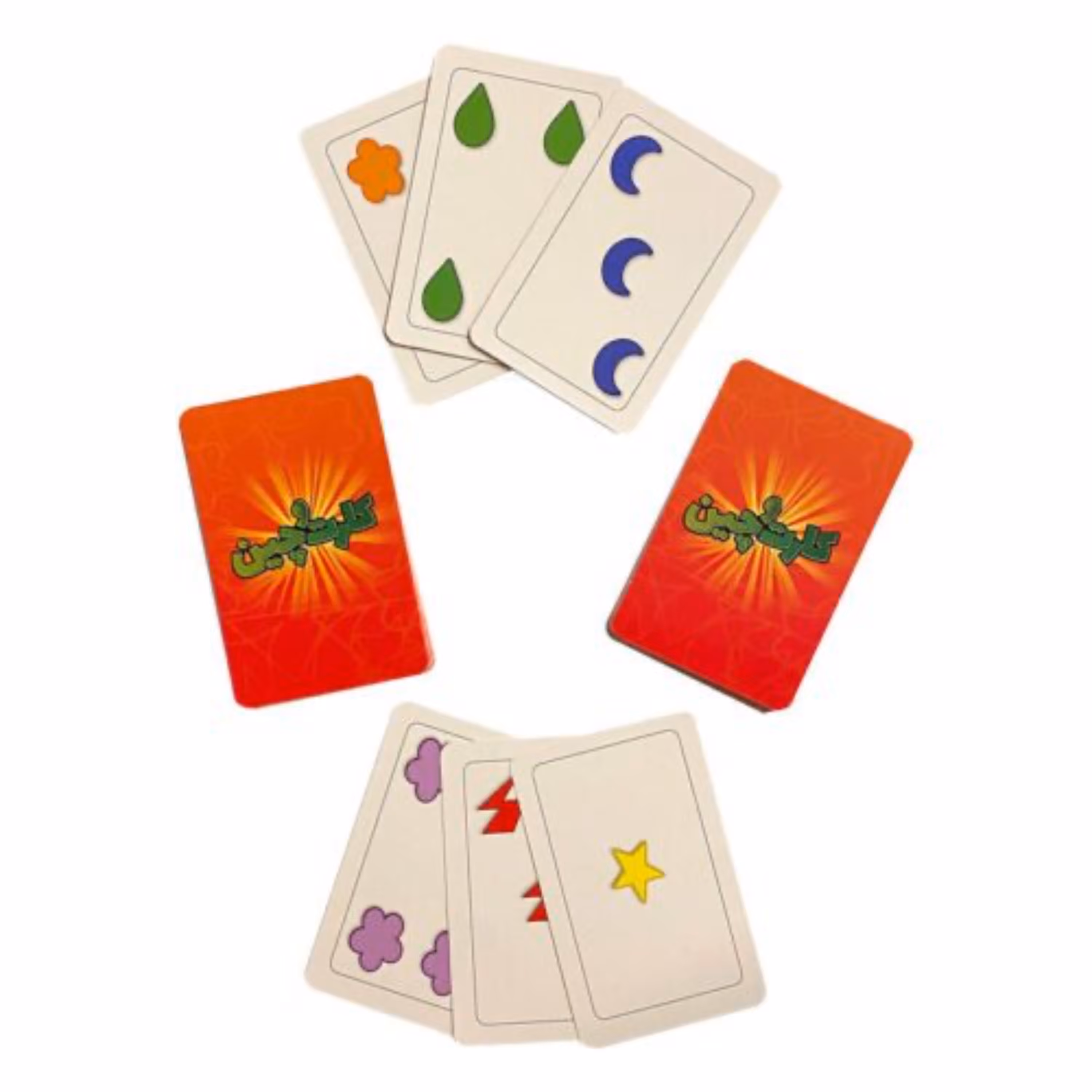 اسباب بازی کارت و چین 