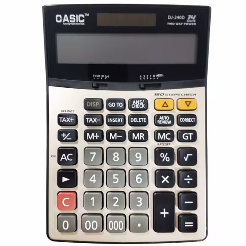 خرید ماشین حساب کاسیک مدل Qasic DJ-240D