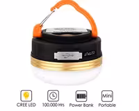 چراغ قوه فانوسی شارژی کمپینگ و شارژر همراه