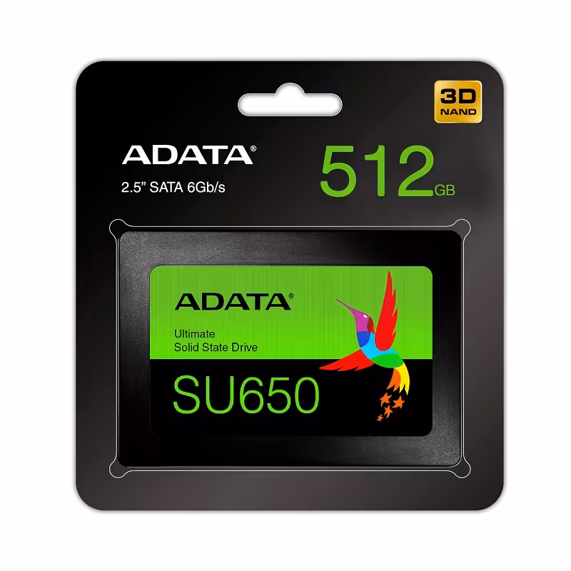 مشخصات، قیمت و خرید اس اس دی اینترنال ADATA مدل Ultimate SU650 SATA 512GB