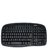 کیبورد با سیم میکرولب مدل بی پی 100 ام