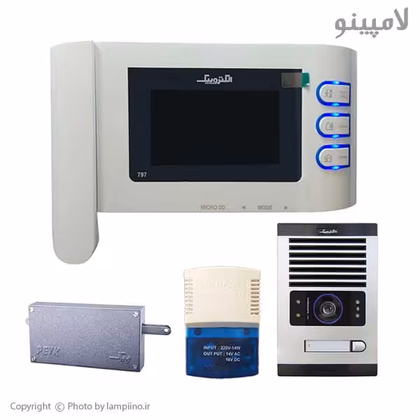بسته کامل 1 واحدی آیفون تصویری الکتروپیک مدل 797