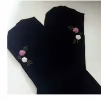 جین 12 عددی جوراب گلدوزی